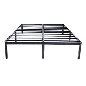 v&lx 14 inch tall (queen) heavy-duty steel slats/1.0t steel frame/v1401/bed frame (queen)