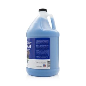 Bark 2 Basics Blueberry D-Mat Dog Conditioner, 1 Gallon | All Natural Ingredients, Multi-Purpose, Static Eliminating, Loosens Tough Mats and Tangles, Aids in Deshedding