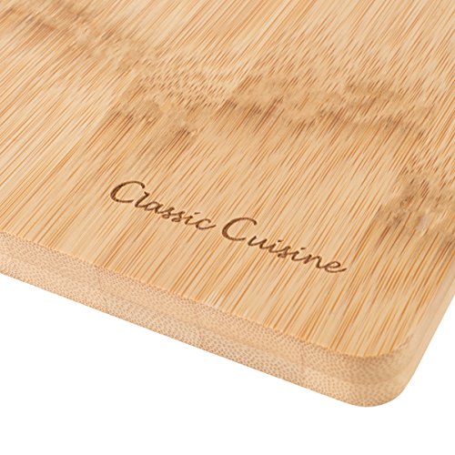 Classic Cuisine 9 Piece Cheese Serving Tray Set with Stainless Steel Cutlery and Dip Dish-Durable and Eco-Friendly Charcuterie Board, Wood