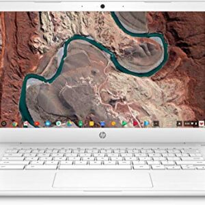 HP Chromebook 14, 14" Full HD Touchscreen Display, Intel Celeron N3350, Intel HD Graphics 500, 32GB eMMC, 4GB SDRAM, B&O Play Audio, Snow White, 14-ca052wm