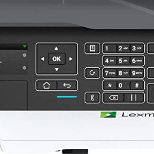 Lexmark Color Printer with Scanner Copier & Fax Laser Multifunction Office Machines (MC2425adw), Grey, Small