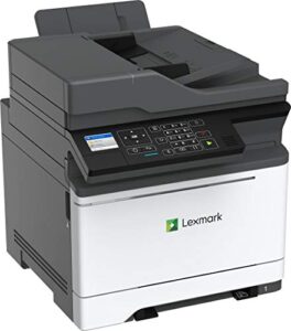 lexmark color printer with scanner copier & fax laser multifunction office machines (mc2425adw), grey, small