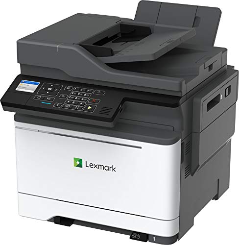 Lexmark Color Printer with Scanner Copier & Fax Laser Multifunction Office Machines (MC2425adw), Grey, Small