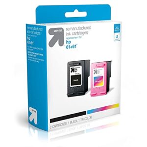 up & up 61 replacement single & 2 pack ink cartridges black/tri-color