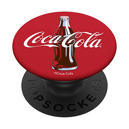 Coca-Cola Red Circle Retro Bottle Logo PopSockets Swappable PopGrip