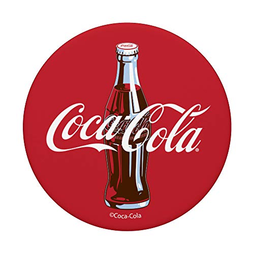 Coca-Cola Red Circle Retro Bottle Logo PopSockets Swappable PopGrip