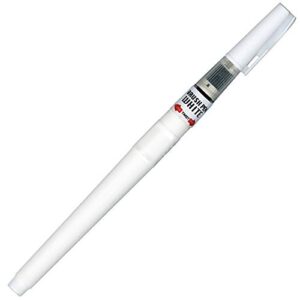 kuretake zig white brush pen