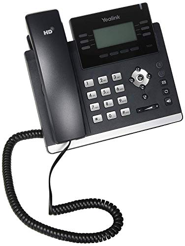 Yealink SIP-T42G Ultra-Elegant Gigabit 12-Line IP Phone (Renewed)