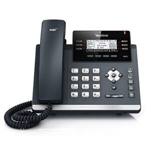 Yealink SIP-T42G Ultra-Elegant Gigabit 12-Line IP Phone (Renewed)