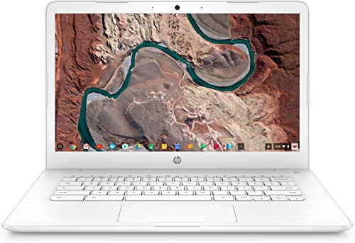 HP Chromebook 14, 14" Full HD Display, Intel Celeron N3350, Intel HD Graphics 500, 32GB eMMC, 4GB SDRAM, B&O Play Audio, Snow White, 14-ca051wm