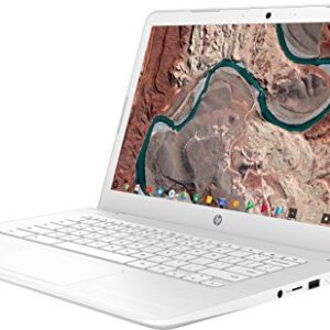 HP Chromebook 14, 14" Full HD Display, Intel Celeron N3350, Intel HD Graphics 500, 32GB eMMC, 4GB SDRAM, B&O Play Audio, Snow White, 14-ca051wm