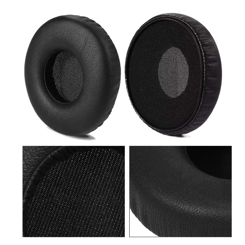 Zerone 2Pcs Ear Cushion Earpad Replacement, Leather Earpad Ear Cover EarCushion Replacement for AKG Y40 Y45BT Y45 Y50 Y55 Headsets Headphones