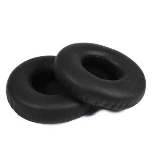 Zerone 2Pcs Ear Cushion Earpad Replacement, Leather Earpad Ear Cover EarCushion Replacement for AKG Y40 Y45BT Y45 Y50 Y55 Headsets Headphones