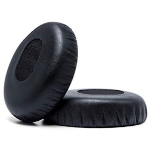 WC Wicked Cushions Replacement Ear Cushions for Bose QuietComfort 3 - Extra Durable Leather, Softer Memory Foam, Added Thickness - Compatible with Bose QC3 ON-Ear Headphones | Black