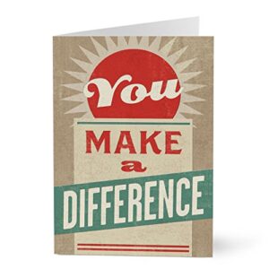 hallmark business (25 pack) employee appreciation card (make a difference) for employees