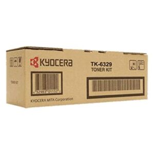kyocera tk-6329 black toner cartridge standard yield