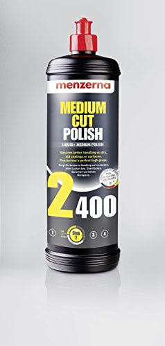 menzerna Medium Cut Polish 2400 32 oz. Ensures Better handling on Dry, Old coatings or Surfaces