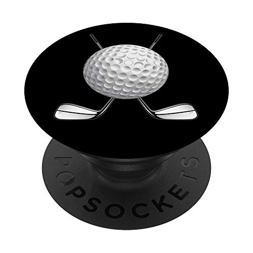 Golfer - Funny Golf Ball Sports Game Player Club Gift Idea PopSockets PopGrip: Swappable Grip for Phones & Tablets