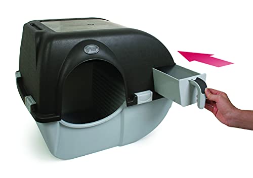 Omega Paw EL-RA15-1 Elite Roll ‘n Clean Litter Box Regular