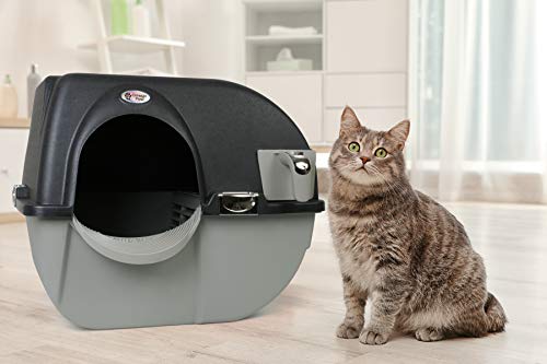 Omega Paw EL-RA15-1 Elite Roll ‘n Clean Litter Box Regular