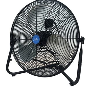 iLIVING ILG8F20 High Velocity Floor Wall Fan, 20-inch / 5800 CFM, Black