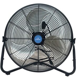 iLIVING ILG8F20 High Velocity Floor Wall Fan, 20-inch / 5800 CFM, Black