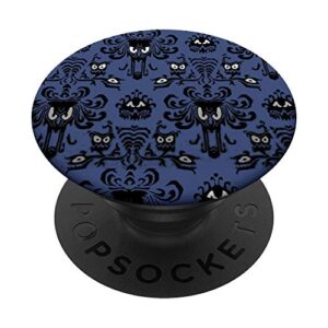spooky wallpaper halloween pattern purple popsockets popgrip: swappable grip for phones & tablets