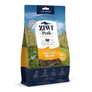 ziwi peak air-dried cat food – all natural, high protein, grain free & limited ingredient with superfoods (chicken, 14 oz)