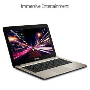 ASUS VivoBook F441 Light and Powerful Laptop, AMD A9-9425 Dual Core Processor (Boost up to 3.7 Ghz) with Radeon R5 Graphics, 8GB DDR4 RAM, 256GB SSD, 14” FHD display, Windows 10, F441BA-DS95