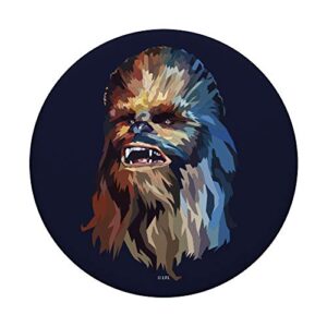 Star Wars Chewy Painted Head PopSockets PopGrip: Swappable Grip for Phones & Tablets