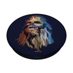 Star Wars Chewy Painted Head PopSockets PopGrip: Swappable Grip for Phones & Tablets