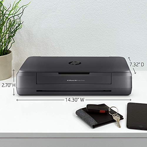 HP OfficeJet 200 Portable Printer with Wireless & Mobile Printing (CZ993A) (Renewed)