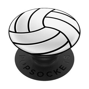 volleyball phone grip - volleyball ball popsockets popgrip: swappable grip for phones & tablets