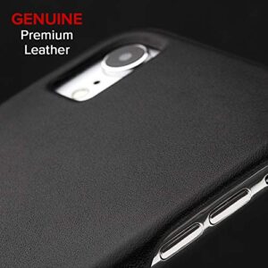 Case-Mate - iPhone XR Case - BARELY THERE LEATHER - iPhone 6.1 - Black Leather