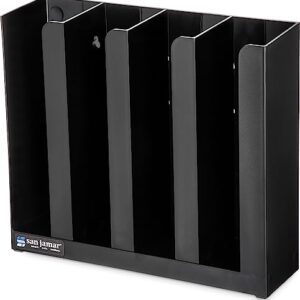 San Jamar (SAO7G) - PCL2 2 Portion/Sauce Cup Lid Organizer, Black