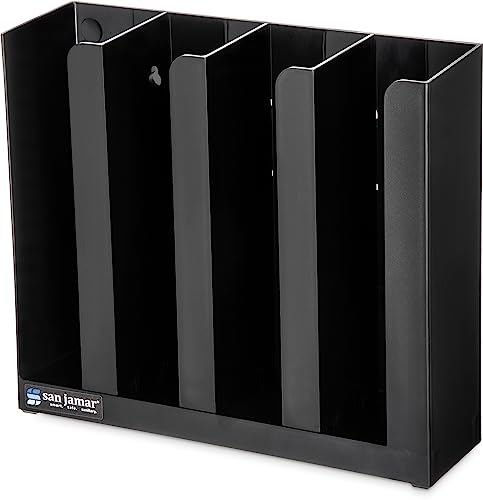 San Jamar (SAO7G) - PCL2 2 Portion/Sauce Cup Lid Organizer, Black