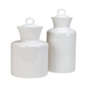 tic collection jazy canister set, white