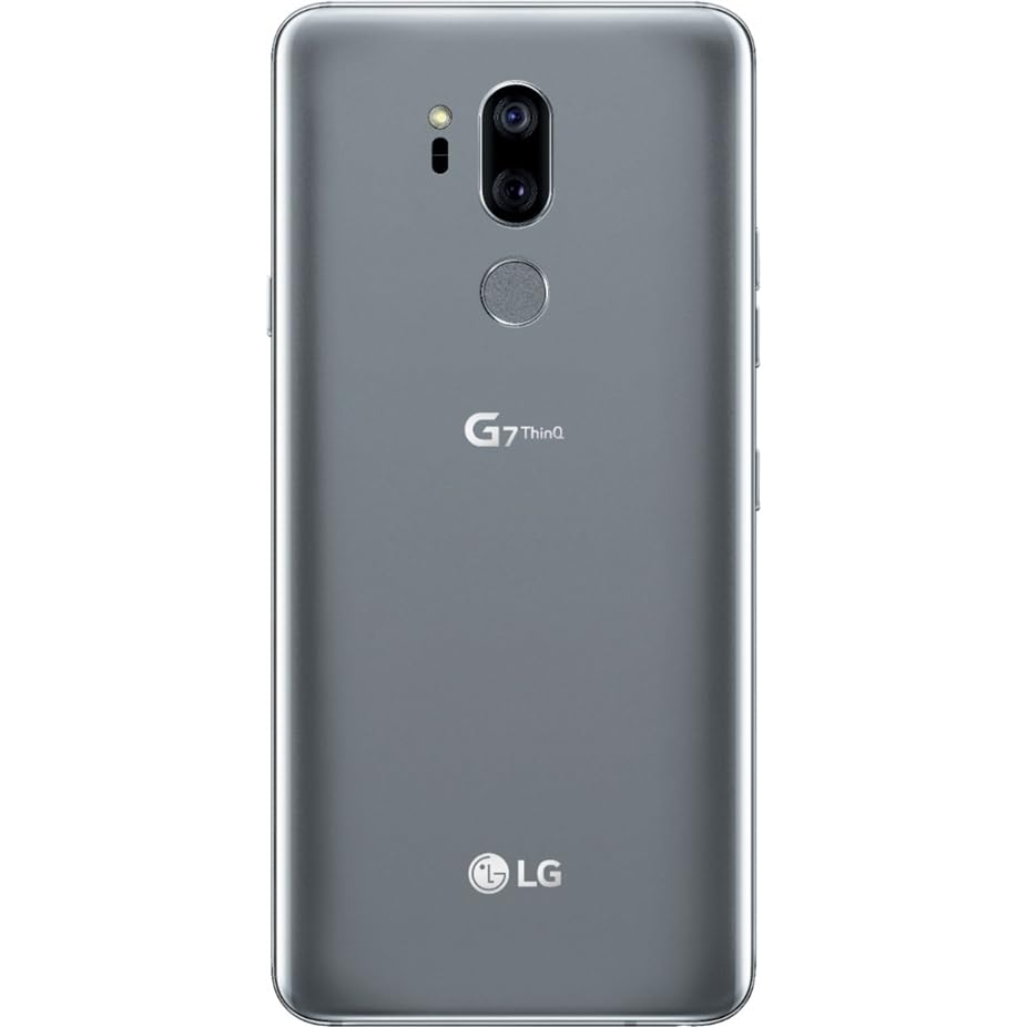 LG - G7 ThinQ for Verizon - 64GB - 6.1in QHD Display - Platinum Gray (Renewed)