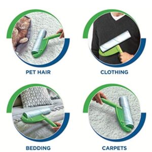 Leo Cleaning Lint Roller Refill (6 Packs 300 Sheets) for Pet's Hairs Lint Remover & Household Cleaning Great for Dog and Cat Hair Suitable for Most Large Lint Rollers, mega Rollers, 10in Wide Rollers