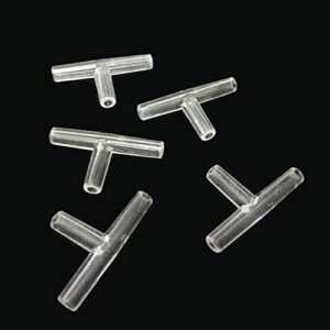 BornFeel Aquarium Airline Tubing Connectors I T L Y 40pcs Fish Tank Air Tube Adapters for 3/16 '' Air Line Hose