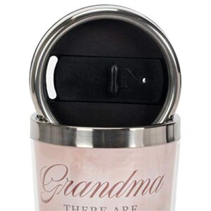 Elanze Designs Grandma Treasures 16 Oz Stainless Steel Travel Mug with Lid