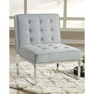 Signature Design by Ashley Cimarosse Contemporary Tufted Accent Chair, Gray