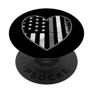 thin gray line correctional officers gift popsockets popgrip: swappable grip for phones & tablets