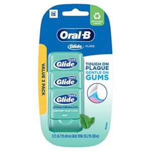 oral-b glide pro-health comfort plus dental floss, mint