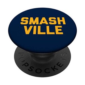 smashville - nashville tennessee popsockets popgrip: swappable grip for phones & tablets