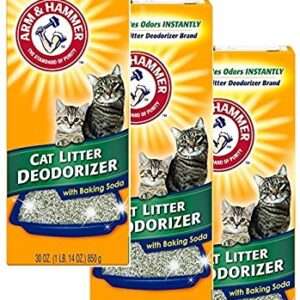 Arm & Hammer Multiple Cat Litter Deodorizer with Baking Soda (3 Pack)