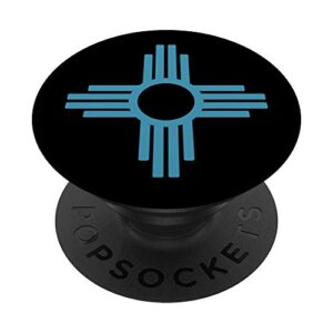 new mexico zia symbol popsockets popgrip: swappable grip for phones & tablets