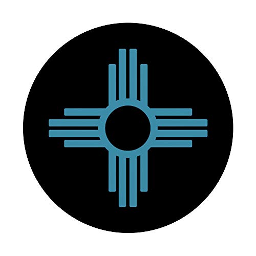 New Mexico Zia Symbol PopSockets PopGrip: Swappable Grip for Phones & Tablets