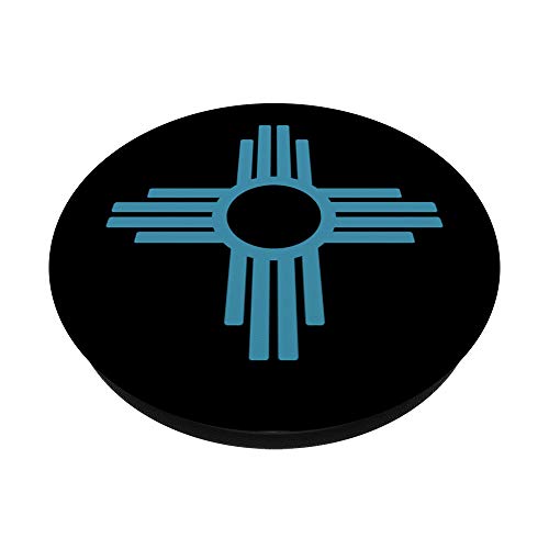 New Mexico Zia Symbol PopSockets PopGrip: Swappable Grip for Phones & Tablets
