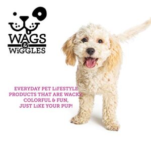 Wags & Wiggles Soothe Oatmeal Dog Shampoo in Warm Vanilla Scent | Oatmeal Dog Shampoo for All Dogs With Dry, Itchy, and Sensitive Skin | Dog Supplies, 16 Ounces